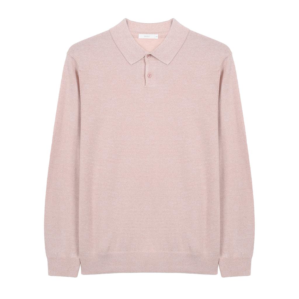 BASSOHOMME Tweed Thierry Collar Knit (Bsy1Wt05A)