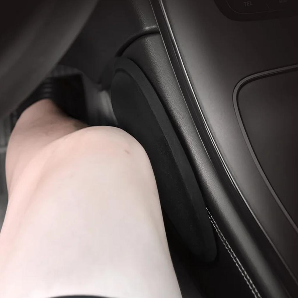 Polštář pod kolena do auta Měkká podložka pod kolena pro interiér auta Polštář Pohodlný plyšový Univerzální podpora lokte a stehen Auto příslušenství