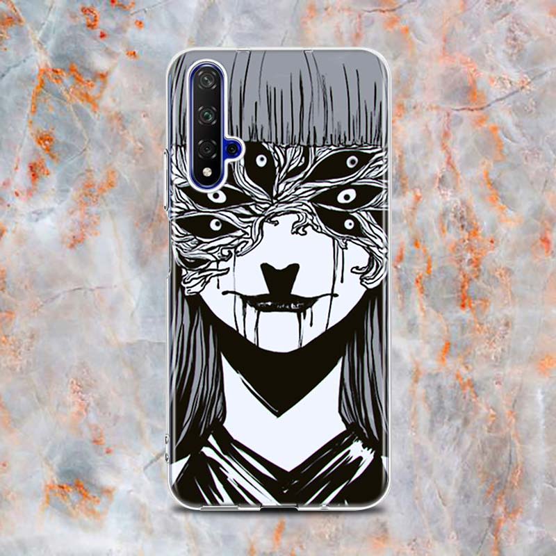 

Junji Ito Tees Horro силиконовый чехол для Honor 20 20S 20E 8 8A Prime 8X MAX 8C 8S 7A 7C 7S Pro чехол для телефона Honor 20E