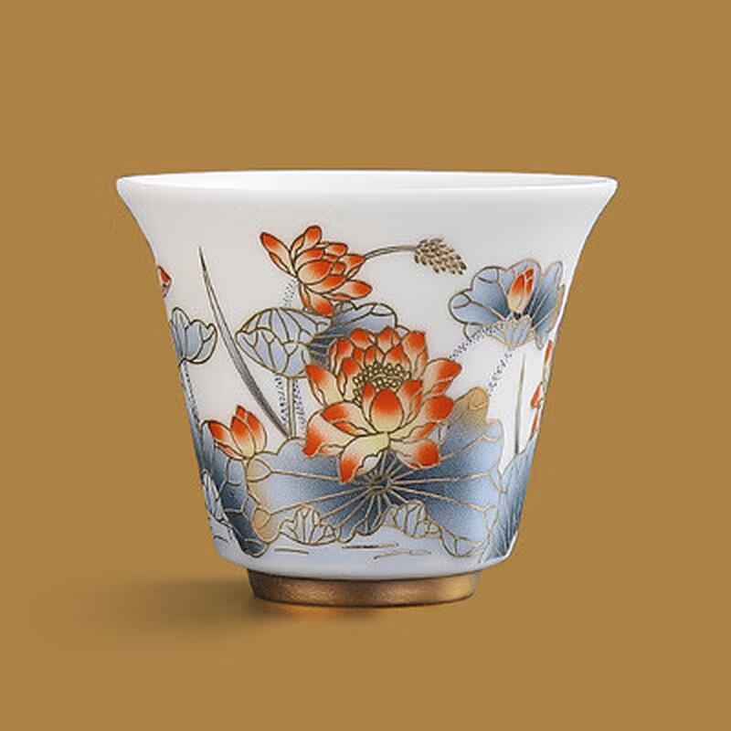 Chaxun Dehua Mutton Fat Jade Porcelain Tea Set