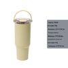 40oz Double-Walled Thermos Cup with Fashionable Lid for Outdoor and Car Use