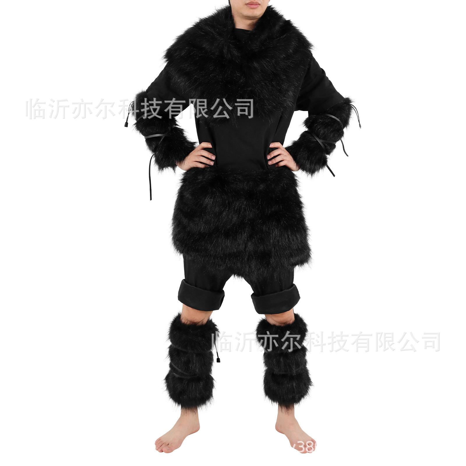 Viking Shawl Sleeves Foot Covers Skirt