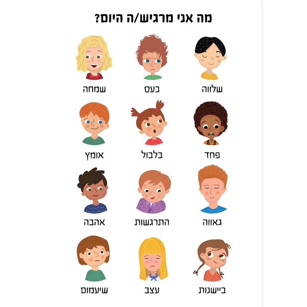 Hebrew Letters Alphabet Jewish Number Day Time Wall Art Canvas Painting Nordic Posters and Prints Wall Pictures Kids Room Decor