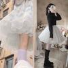 White Petticoat Without hoop Ball Gown Petticoats Fashion Flower Dress Accessories