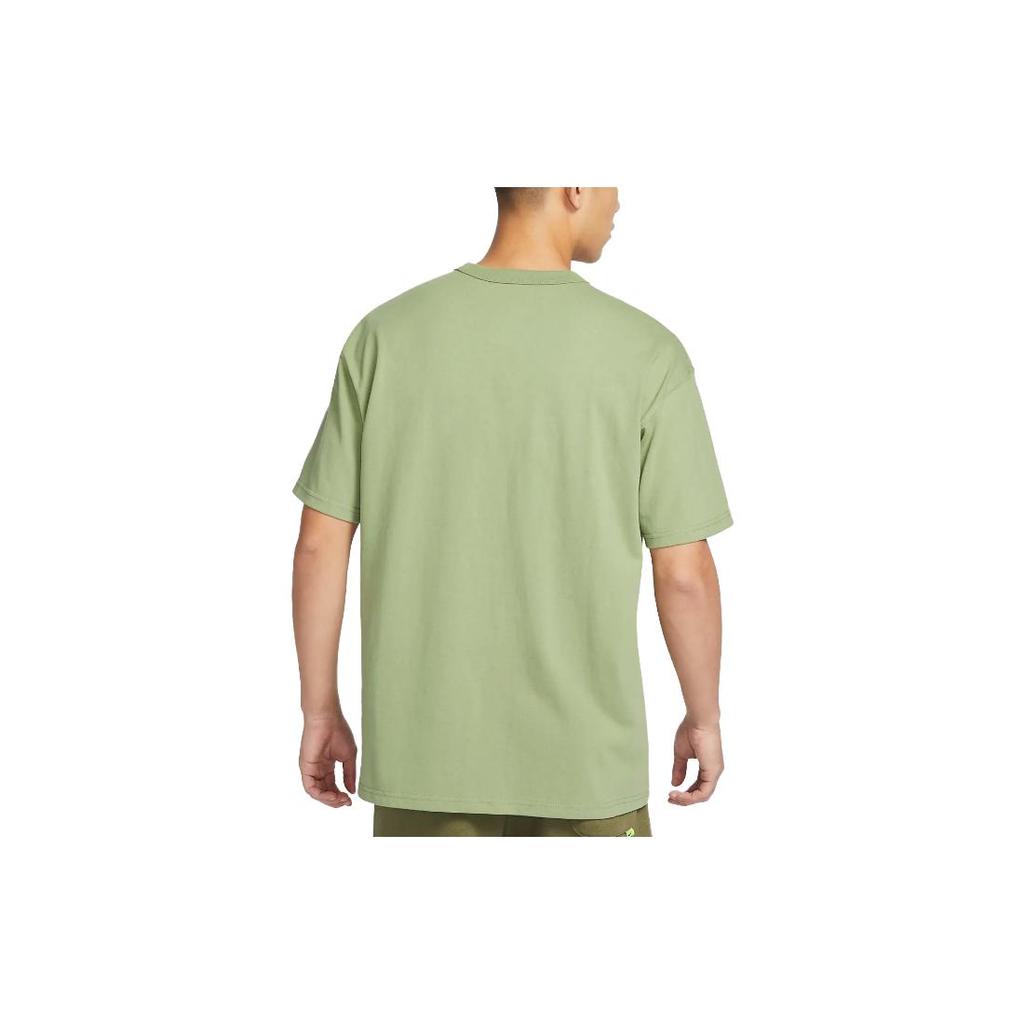 New Nike T Shirt Men's Yellow Green DO7393-386