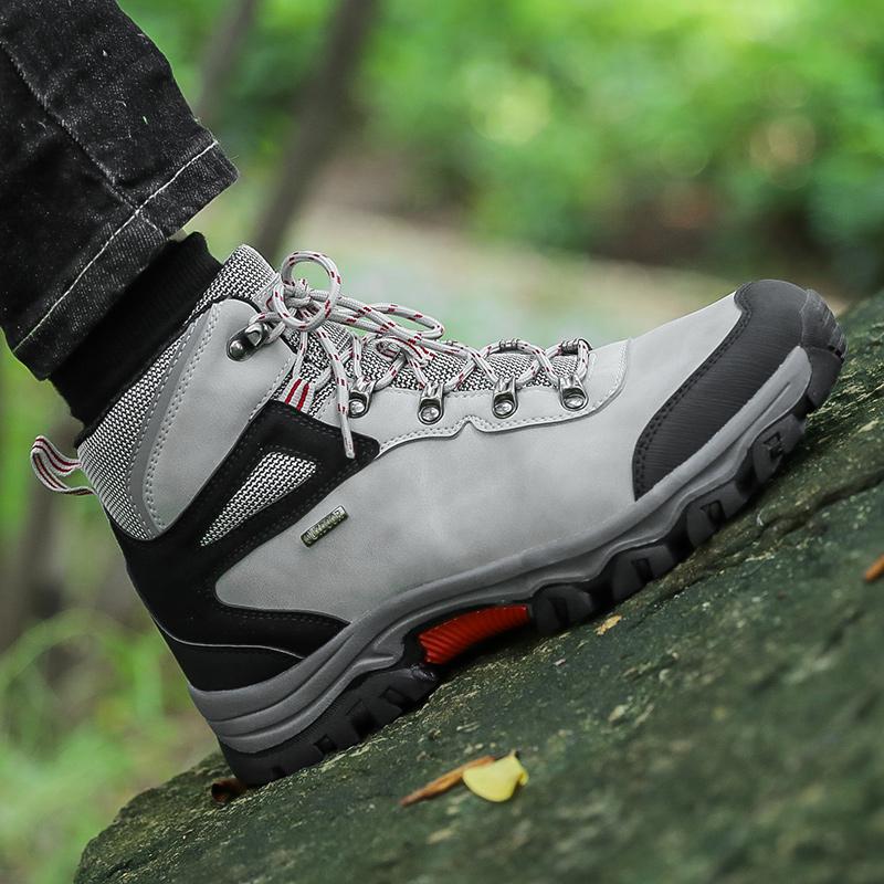 Plus Größe 39-47 Herbst Knöchel Männer Stiefel Anti-Rutsch Outdoor Stiefel Männer Schuhe