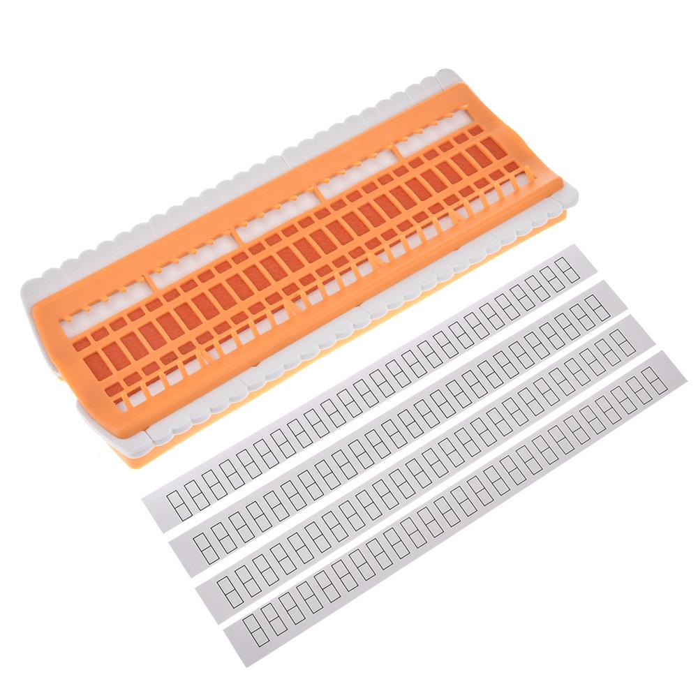 

Инструмент для шитья крест-накрест, специальный органайзер для ниток пряжи, держатель игл на 50 позиций, крест-накрест оранжевый