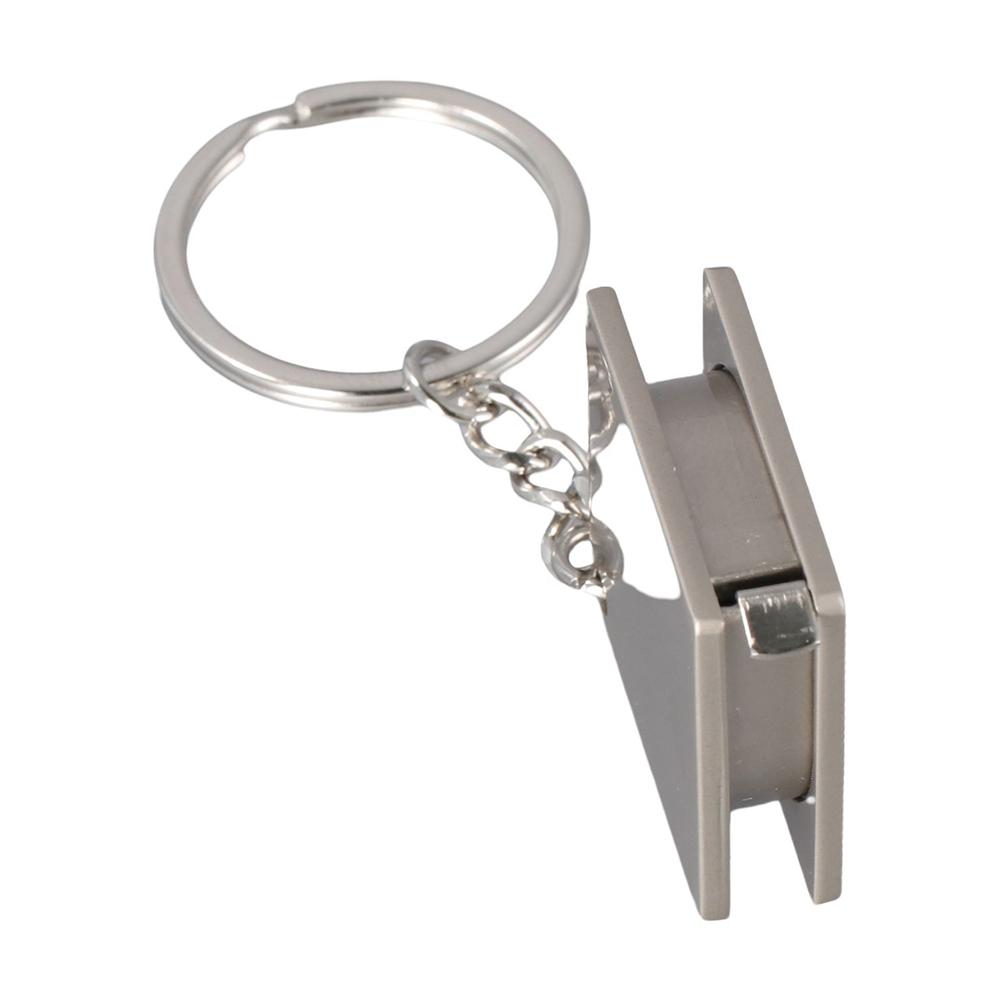 Design Popular 1PCS Creative Hot Sale Metal Ruler Tape Measure Key Chain Key Ring Multi-functional