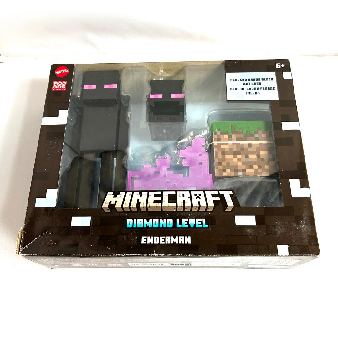 

[USED] Mattel Minecraft Diamond Enderman Action Figure