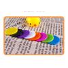 100 Stuks Plastic Poker Chips Casino Bingo Markers Voor Plezier Familie Club Kermis Bingo Spel Benodigdheden 25 Mm 9 Kleuren