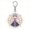 Acrylic Keychain For Anime Frieren Cartoon Figure Himmel Key Chain Ring Pendant Jewelry Fans Gift Cosplay Bag Accessories Gift
