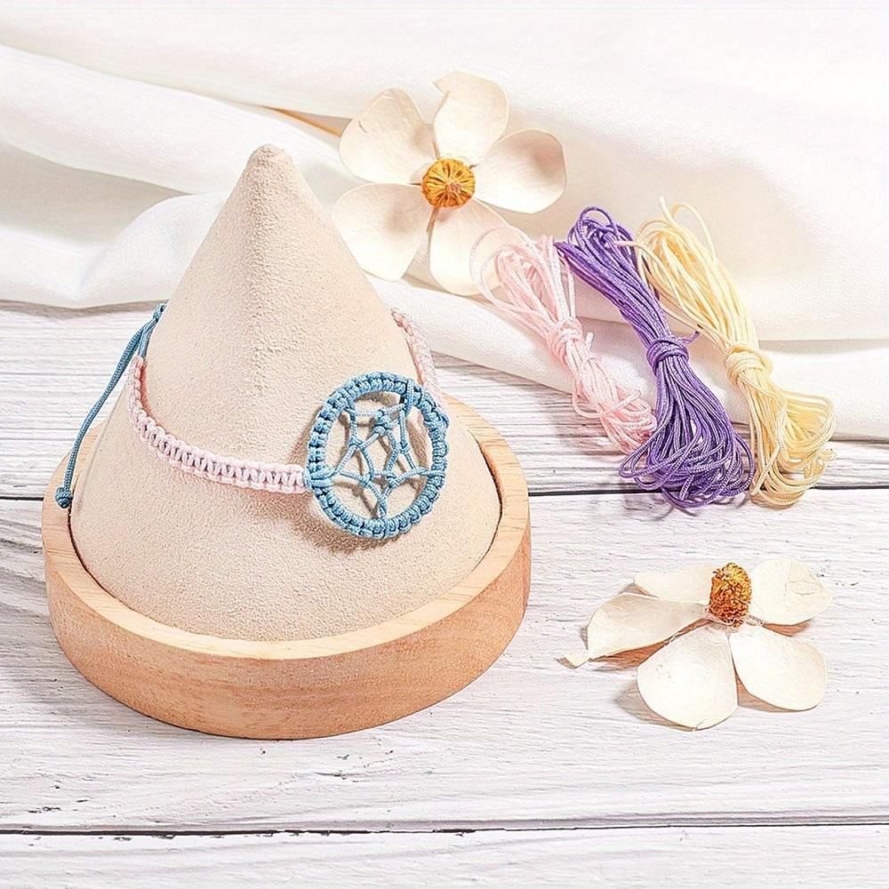 1 set of 28 rolls of nylon thread, nylon rope, jewelry beaded thread, for weaving jewelry production, mixed color 0.8mm about 45 meters/roll 28 colors