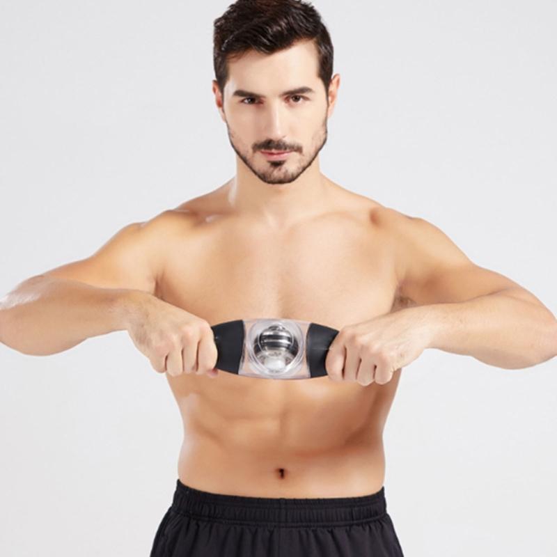 Handgelenk-Kraftkreisel mit farbiger LED-Leuchte Handtrainer Stärker Trainingsgerät für Handgelenk- & Unterarmtraining