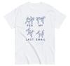 Per My Last Email Kreatives Lustiges Print Kurzarm T-Shirt - Für Herren und Damen Reine Baumwolle Vielseitig, Einfach und Locker Geschnitten