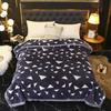 Winter Blankets Thickened Double Raschel Blankets Single Double Blankets To Keep Warm Student Dormitory Single Double Blankets