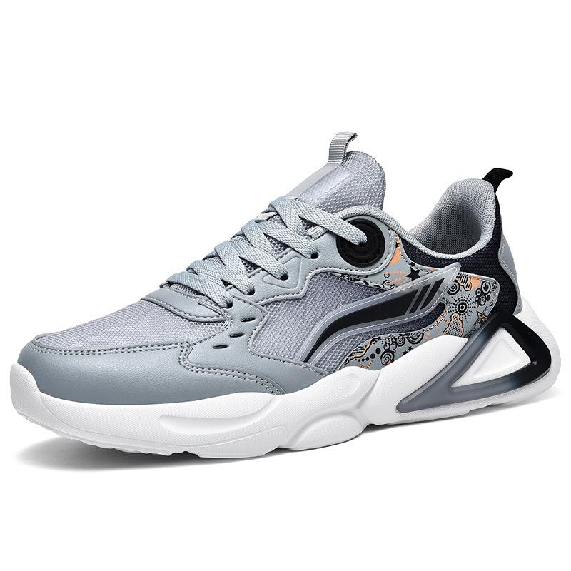 Sports and leisure shoes, men's shoes breathable mesh shoes dad shoes extra large size shoes 46 47 48 running shoes non-slip men's tide