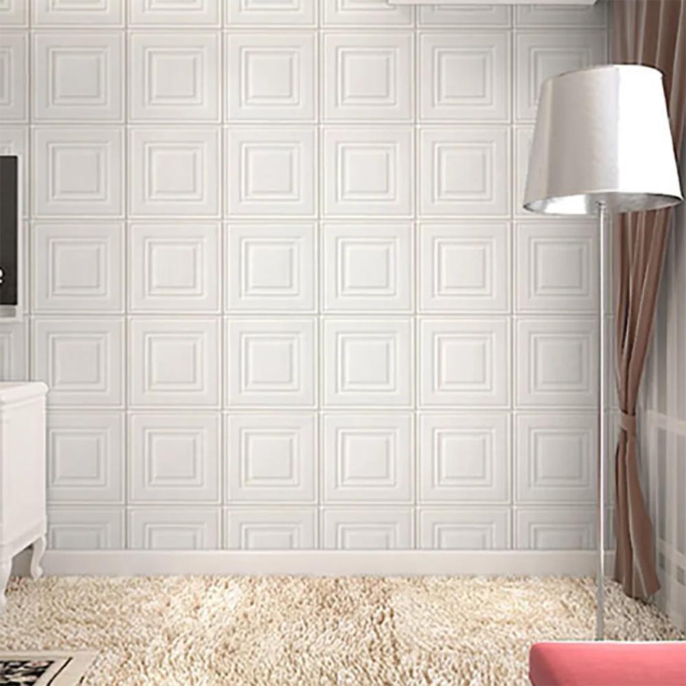 Waterproof Wall Stickers Decoration Adhesive Kitchen Decorations 3d Panel Wall Sticker Wallpaper Living Room Sheet Paper Self