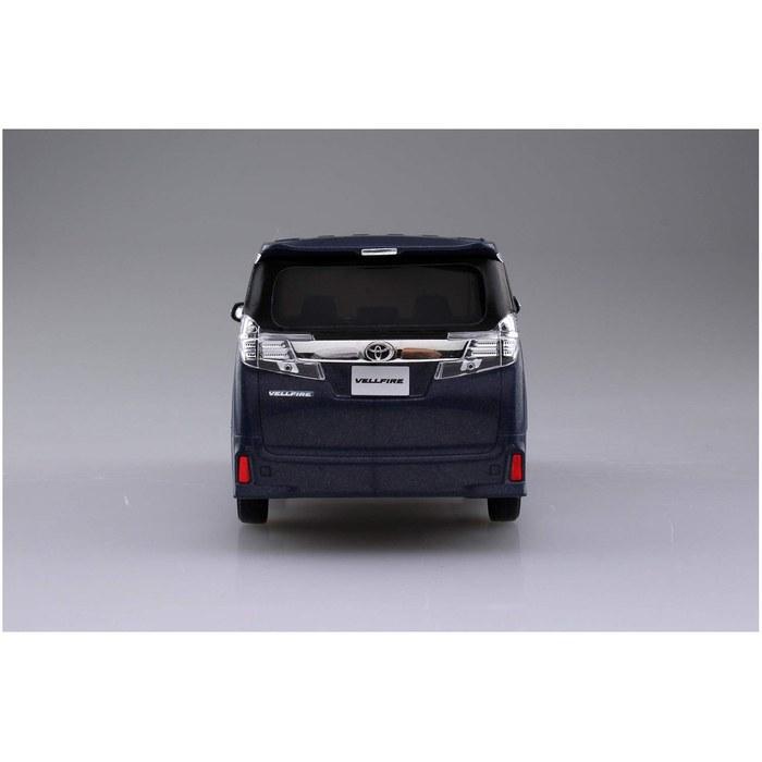AOSHIMA 1/32 The Snap Kit Series Toyota Vellfire Grayish Blue Mica Metallic Pre-Painted Plastic Model 04-D