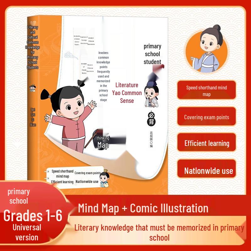 Illustrated Guide to Essential Literary Knowledge: A Primary School Student s Must-Memorize Collection