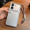 Luxury Big Window Phone Case with Lanyard for Xiaomi POCO X8 Pro Premium Textured Casing