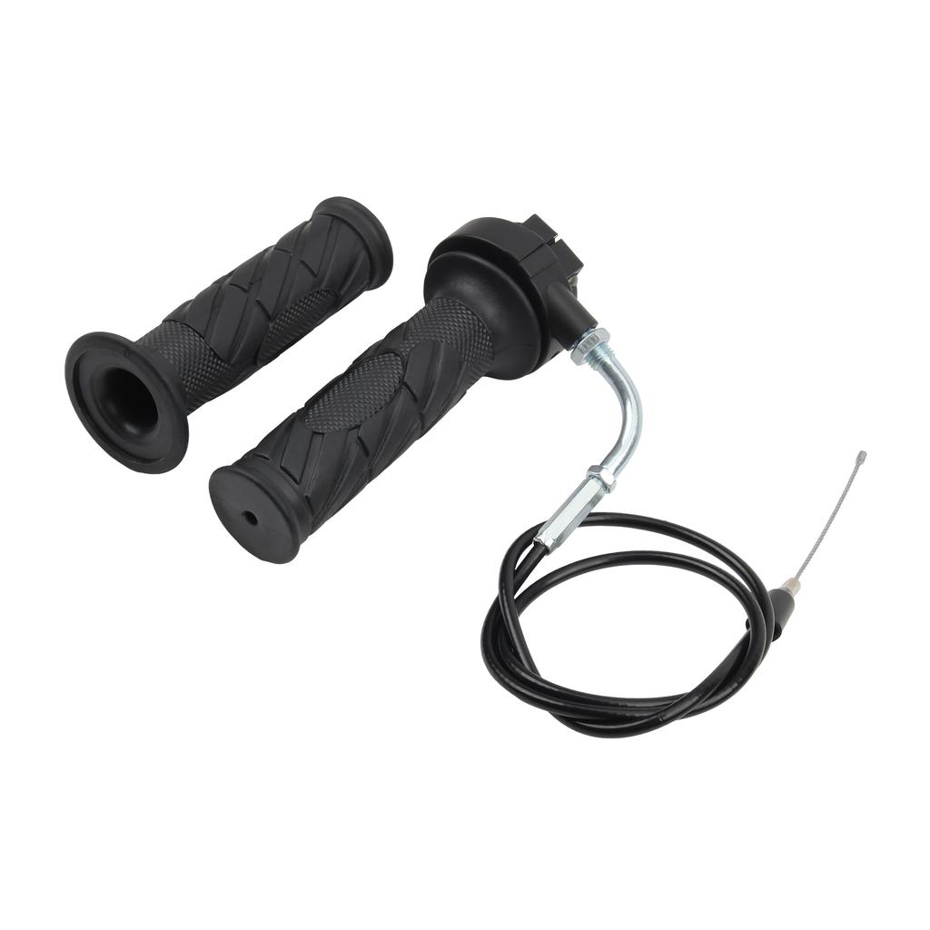 Universal Motorcycle 22mm 7/8" Throttle Twist Grip Set With Throttle Cable For GY6 50cc-150cc ATV Dirt Bike Motocross Scooter