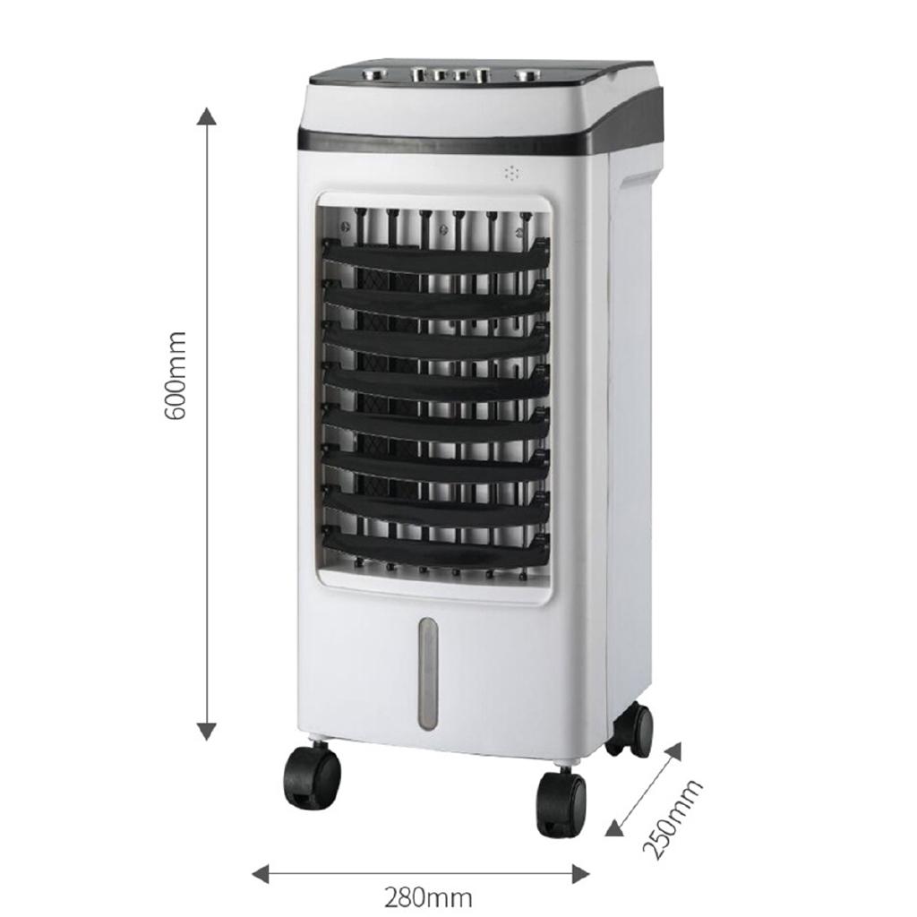 Mini Portable Air Conditioner Air Cooler Fan Humidifier Mute Timed Floor Fan Mobile Air Conditioner for Office Home 220V