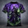 Halloween Men's Skull Skulls T Shirt Short Sleeve T Shirt 3D Print Crew Neck Shirt Exaggerated Designer Horror Club Summer