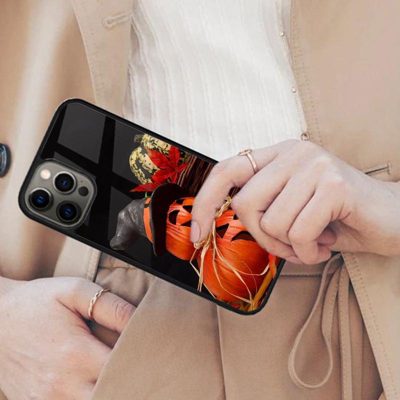 Halloween Pumpkin Spooky Magnetic Phone Case For APPLE iPhone 17 Air 16 14 13 12 Pro Max 15 Plus Charge With MagSafe Cover