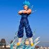 Anime Hb Vegetto Jt Model Figures Dual Head Hands Sculpture Light-Up Desktop Figurine Doll Collectible Boys Surprise Toy Gift