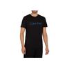 Calvin Klein Letter Print Straight Cut Round Neck Short Sleeve T-Shirt Men Tops Black NM2095E-UB1