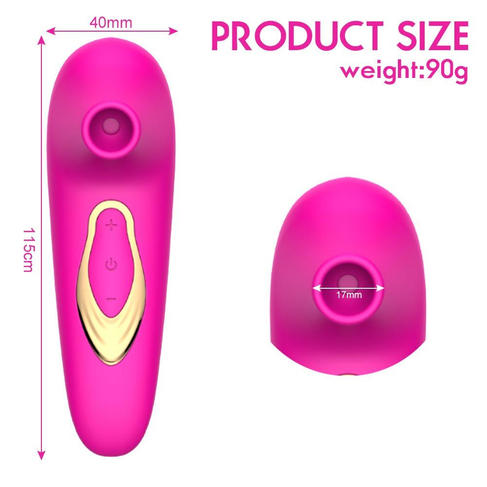 5-Speed Powerful Suction Massager: Intimate G-Spot and Clitoral Stimulation Toy