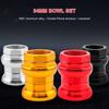 Folded Bike Headsets Precision Bearing Headsets Aluminum Alloys Bicycles Headsets Easyly Installation Bike Part