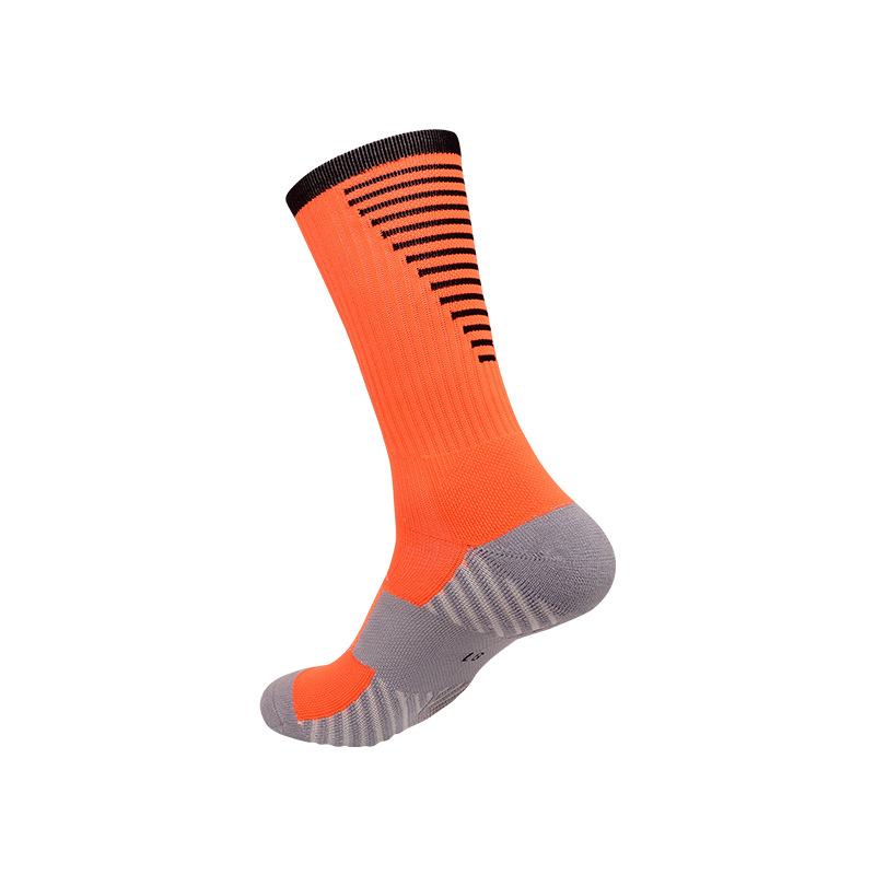 Summer Men'S Football Sports Socks Non-Slip Tube Socks Towel Bottom Socks Breathable Professional Elite Training Socks