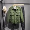 Loose Casual Workwear Coat Men Multi-pocket Trendy Spring Autumn Top Clothes