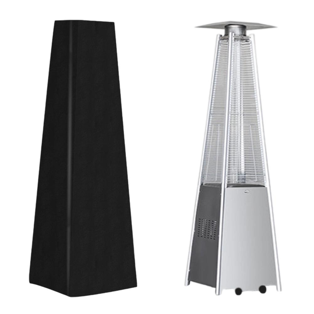 Outdoor Waterproof Patio Heater Cover 90 Inch Triangle Design for Pyramid Style Heaters Protects from Rain Snow