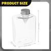 10 Pieces Empty Juice Bottles Airtight Lid Drink Container Reusable Beverage Drinking Jar