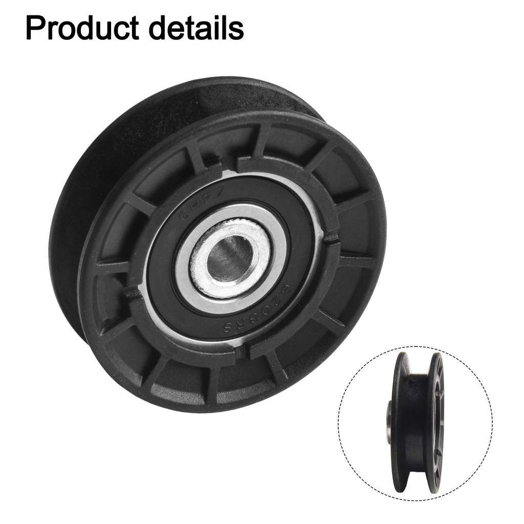 Flache Umlenkrolle, die effizient auf Vldler-Gerätemodelle passt