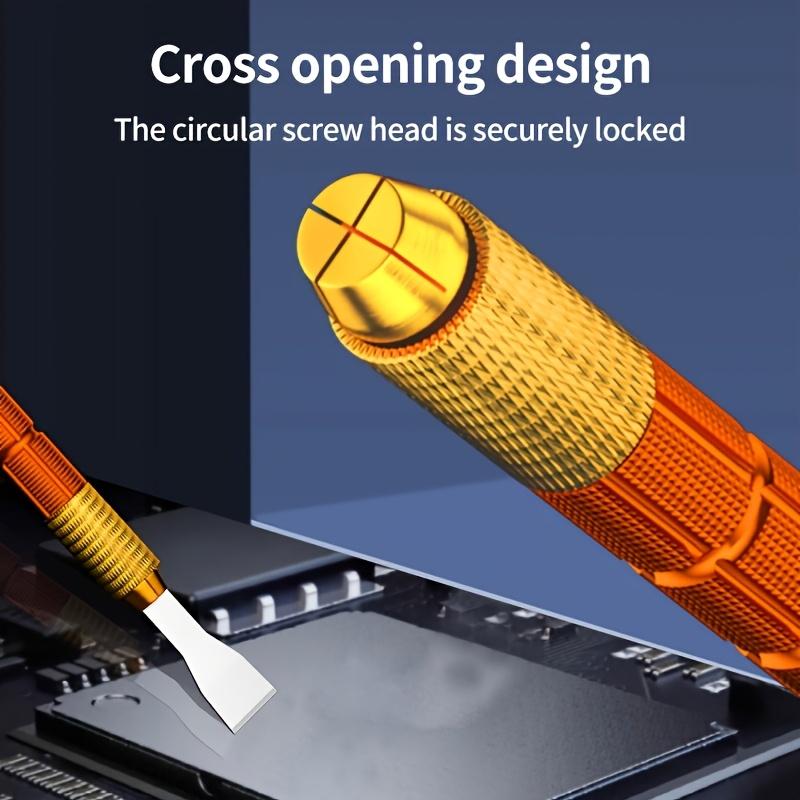 14-in-1 Multifunctional Mobile Phone Repair Tool Kit - CPU Warping Blade, Mainboard Hard Disk Chip Repair, Adhesive Scraper, Stainless Steel