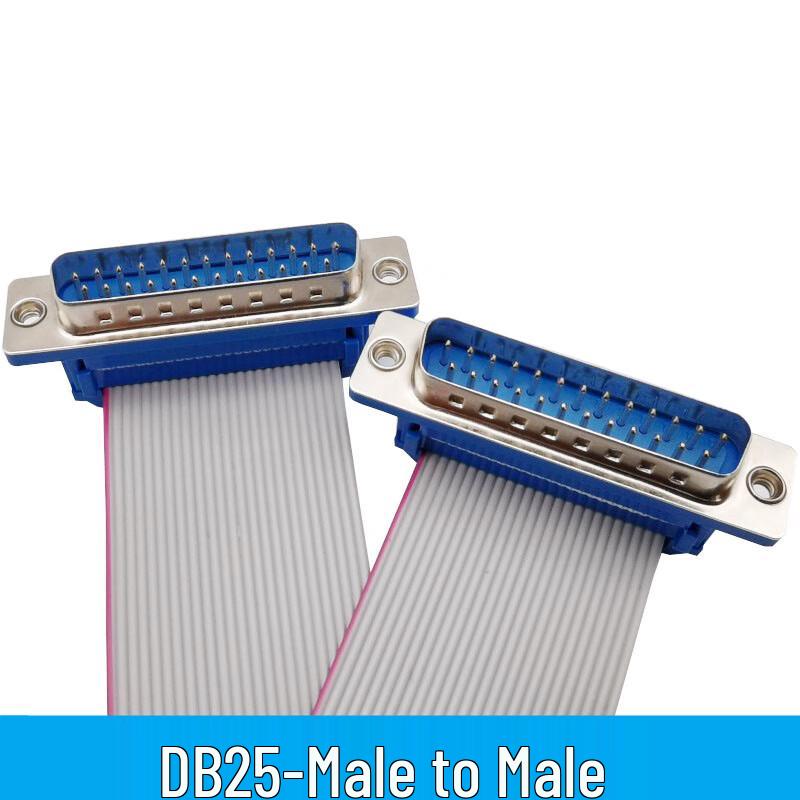 DB25 Male to Male Flat Ribbon Cable