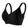Jelly Bra Wireless Seamless Push Up Bra For Women Plus Size Deep V