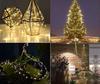 Colorful Copper LED String Lights: Battery-Powered, Outdoor Solar Decor for New Year & Spring Festivals