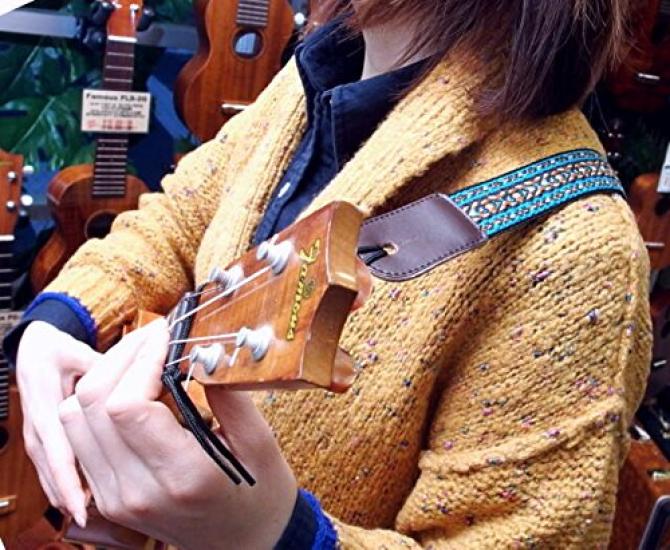 [Famous] Ukulele Strap No. 1600 E (with endpin)