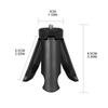 Easy Carry  Desktop Mini Tripods with 1/4" Screw Hole Desktop Stand Lightweight for Digital Camera DSLR Video Mobile Lives