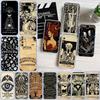 Witch Divination Tarot Moon Phone Case for Motorola Moto G10 G20 G30 G31 G32 G34 G35 G41 G42 G50 G51 G52 G55 G60 G60S