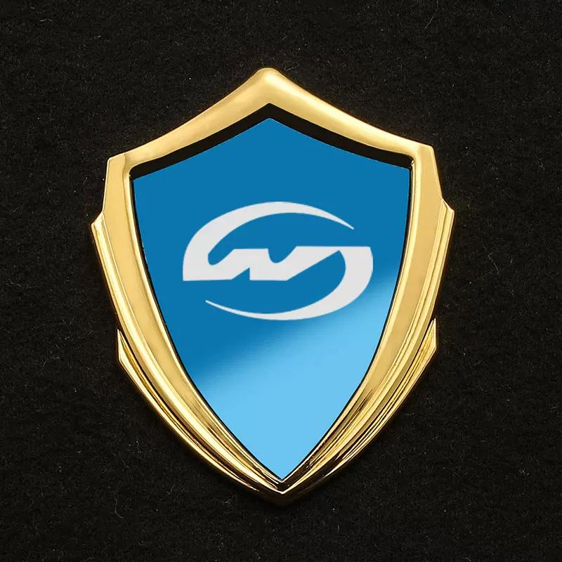 Wangjiang All-metal Sun-resistant and Non-fading Electric Motorcycle 3D Three-dimensional Car Sticker Modified Decorative Sticker Body Side Logo Badge