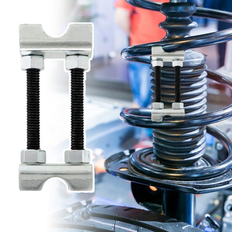 Compressor de mola helicoidal de 1 a 2 polegadas, espaçador de mola helicoidal, amortecedor, 2 peças, ferramenta manual de ajuste automotivo para remoção em carros e caminhões.