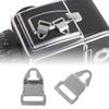 Stainless Steel Camera Strap Buckle Lugs Strap Adapter for 203, 205, 500C, 500cm, 501cm Medium Format Cameras