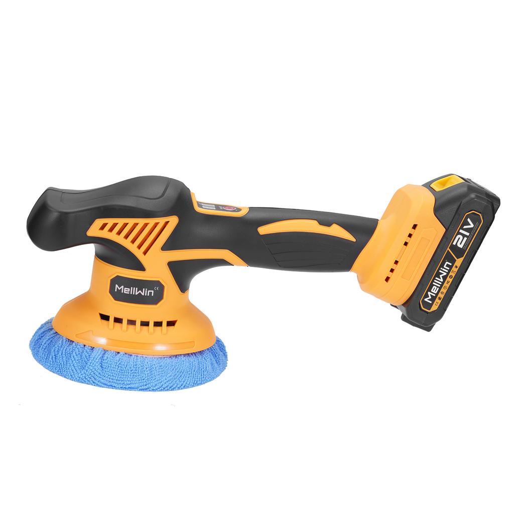 MELLWIN 150mm Cordless Electric Car Polisher 8 Adjustment Car Polishing Waxing Sanding Power Tool Fit For Makita 21V 18V Battery