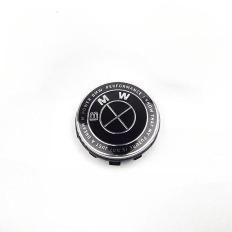 

1PCS 56/68mm automobile hub cover magnetic suspension tire center cover for BMW 1/3/5/7-series, X1 X3 X5 50th anniversary logo. 56mm-1pcs