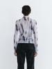 KOBKINO Brush Paint Mock Neck (Grey)